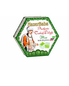 Hazer Baba - Mint Turkish Delight (Hexagon Box) - 12 x 250g