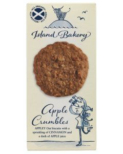 Island Bakery - Organic Apple Crumble Biscuits - 12 x 125g