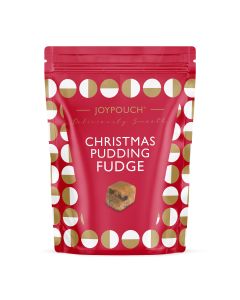 Joypots - Christmas Pudding Fudge Pouch - 7 x 100g