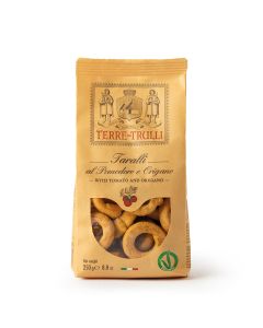 Terre dei Trulli - Taralli with Tomato and Oregano - 16 x 250g