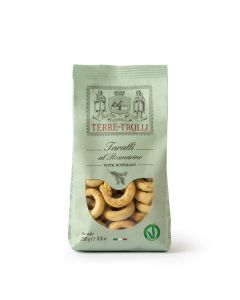 Terre dei Trulli - Taralli with Rosemary - 16 x 250g