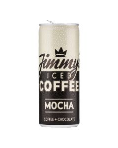 Jimmy's Iced Coffee - Coffee Mocha Slim Can - 12 x 250ml