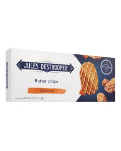 Jules Destrooper - Butter Crisps with Salted Caramel - 12 x 100g