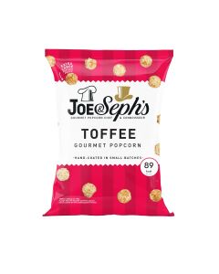 Joe & Seph's - Toffee Gourmet Popcorn Sharing Bag - 8 x 60g