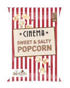 Joe & Seph's - Cinema Sweet & Salty Popcorn Sharing Bag - 12 x 90g