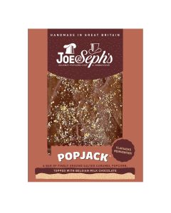 Joe & Seph's - Milk Chocolate & Salted Caramel Popjack - 14 x 140g