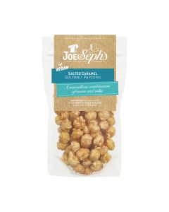 Joe & Seph's - Vegan Salted Caramel Popcorn Pouch - 12 x 80g
