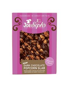 Joe & Seph's - Vegan Dark Chocolate Popcorn Slab - 14 x 115g