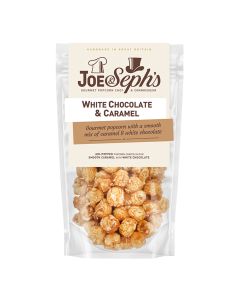 Joe & Seph's - Caramel & White Chocolate Gourmet Popcorn Pouch - 16 x 70g