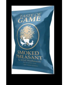 Taste of Game - Smoked Pheasant & Wild Mushroom Crisps - 24 x 40g