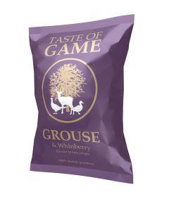 Taste of Game - Grouse & Whinberry Crisps - 12 x 150g