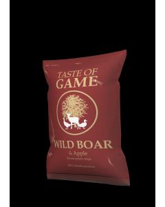 Taste of Game - Wild Boar & Apple Crisps - 12 x 150g