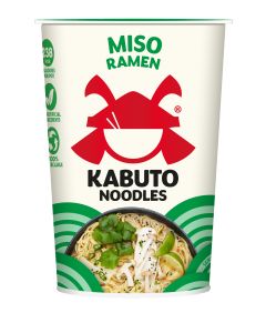 Kabuto Noodles - Miso Ramen Noodles - 6 x 65g