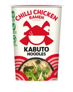 Kabuto Noodles - Chilli Chicken Ramen Noodles - 6 x 65g