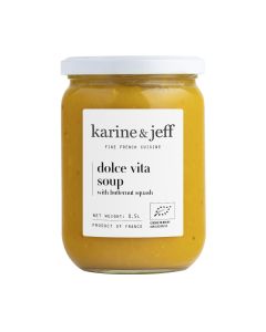 Karine & Jeff - Organic Dolce Vita Soup with Butternut Squash - 6 x 500ml