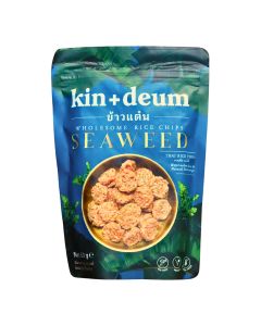 Kin + Deum - Seaweed Wholesome Rice Chips - 12 x 60g