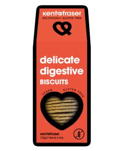 Kent & Fraser - Delicate Digestive Biscuit - 6 x 125g