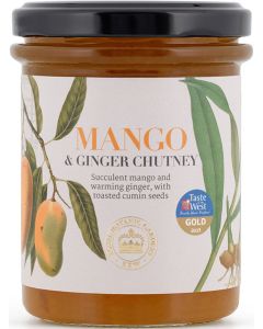 RBG Kew Preserves - Mango and Ginger Chutney - 12 x 210g