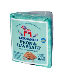 Leksands - Seeds and Seasalt Crispbread Triangles - 24 x 200g