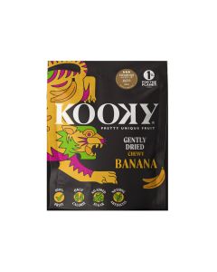 Kooky - Gently Dried Banana - 12 x 25g