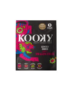 Kooky - Gently Dried Dragon Fruit - 12 x 20g