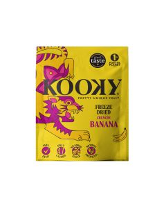 Kooky - Freeze Dried Banana - 12 x 12g