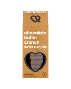 Kent & Fraser - Chocolate Butter Crunch Sweet Biscuits - 6 x 125g