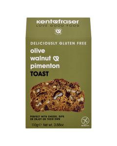 Kent & Fraser - Olive, Walnut & Pimenton Toast - 6 x 110g