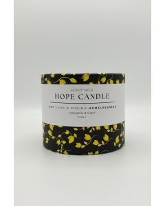 Labre's Hope - Large Lemongrass & Ginger Candle - 4 x 400g