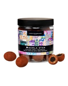 Lakritsfabriken - Gluten Free Gamla Stan Liquorice, Milk Chocolate & Nougat - 12 x 150g