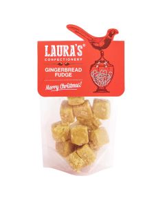 Laura's Confectionery - Gingerbread Fudge Pouch - 8 x 120g