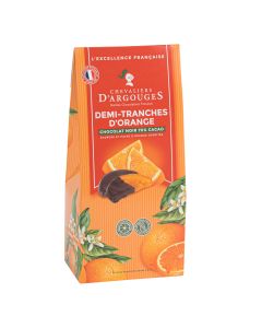Les Chevaliers d'Argouges - Candied Orange Slices in Dark Chocolate - 10 x 150g