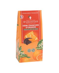 Les Chevaliers d'Argouges - Candied Orange Slices in Dark Chocolate - 10 x 150g