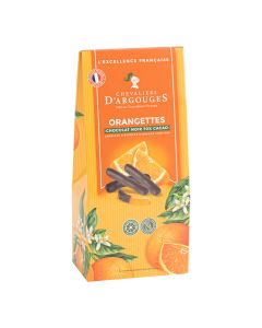 Les Chevaliers d'Argouges - Candied Orange Peels in Dark Chocolate - 10 x 160g