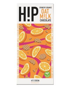 H!P Chocolate - Crunchy Orange Chocolate Bar - 12 x 70g