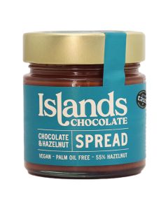 Islands Chocolate - Chocolate & Hazelnut Spread  - 6 x 200g