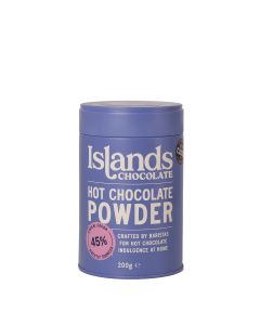 Islands Chocolate - 45% Hot Chocolate Powder - 6 x 200g