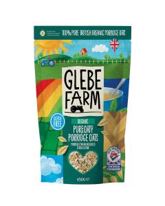 Glebe Farm - Organic Gluten Free Porridge Oats - 6 x 450g