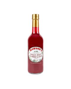 Mawson's - Holly Jolly Cranberry & Ginger in Punch Glass Bottle - 12 x 500ml