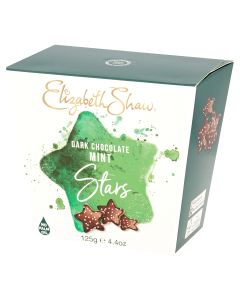 Elizabeth Shaw - Dark Chocolate Mint Stars - 8 x 125g