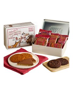 Lottie Shaw's - Snowman Christmas Treat Tin - 6 x 1kg