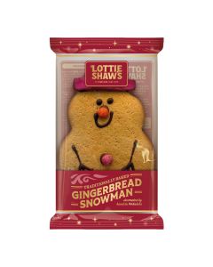 Lottie Shaw's - Gingerbread Snowman - 12 x 50g