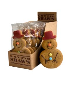 Lottie Shaw's - Gingerbread Snowman - 12 x 50g
