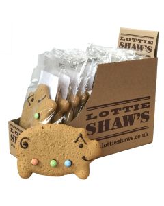 Lottie Shaw's - Gingerbread Pig - 12 x 50g