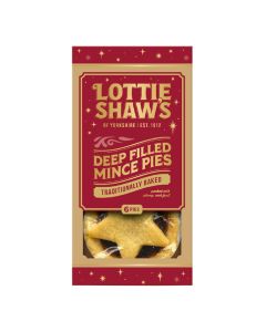 Lottie Shaw's - Seriously Good Mince Pie 6 Pack - 8 x 420g
