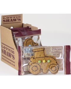 Lottie Shaw's - Gingerbread Tractors - 12 x 50g