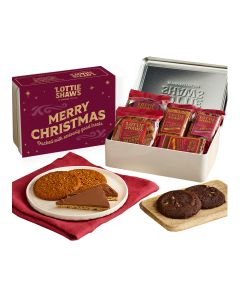 Lottie Shaw's - Merry Christmas Treat Tin - 6 x 1kg