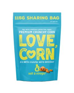 Love Corn - Salt & Vinegar - 6 x 115g