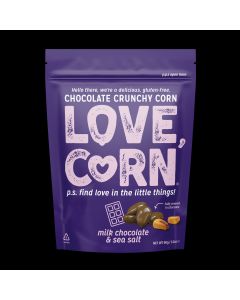 Love Corn - Milk Chocolate & Sea Salt - 6 x 90g