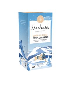 Maclean's Highland Bakery - Luxury All Butter Festive Shortbread - 12 x 150g